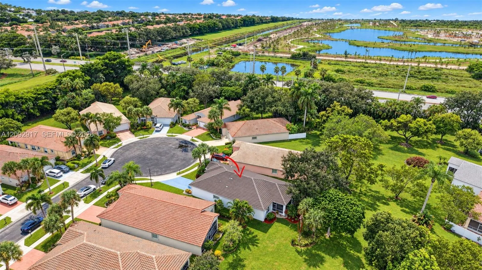 Overhead view