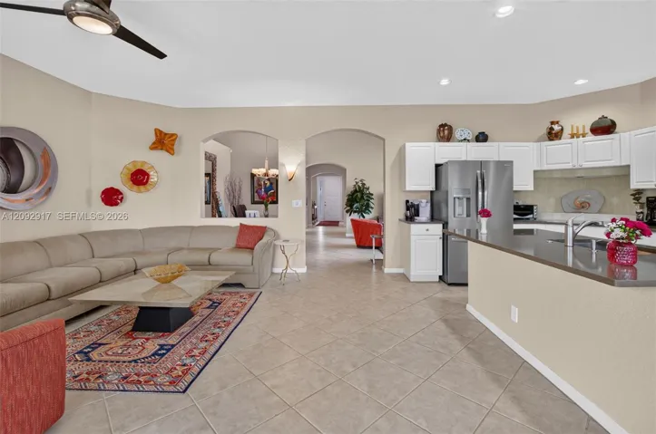 Great Room with eat-in kitchen.