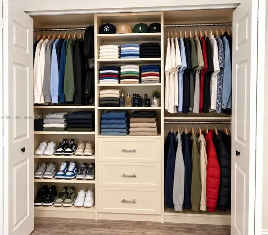 custom-made closet bedroom #3