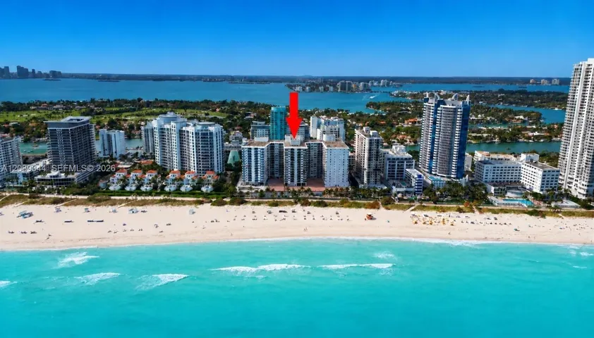 View from beach