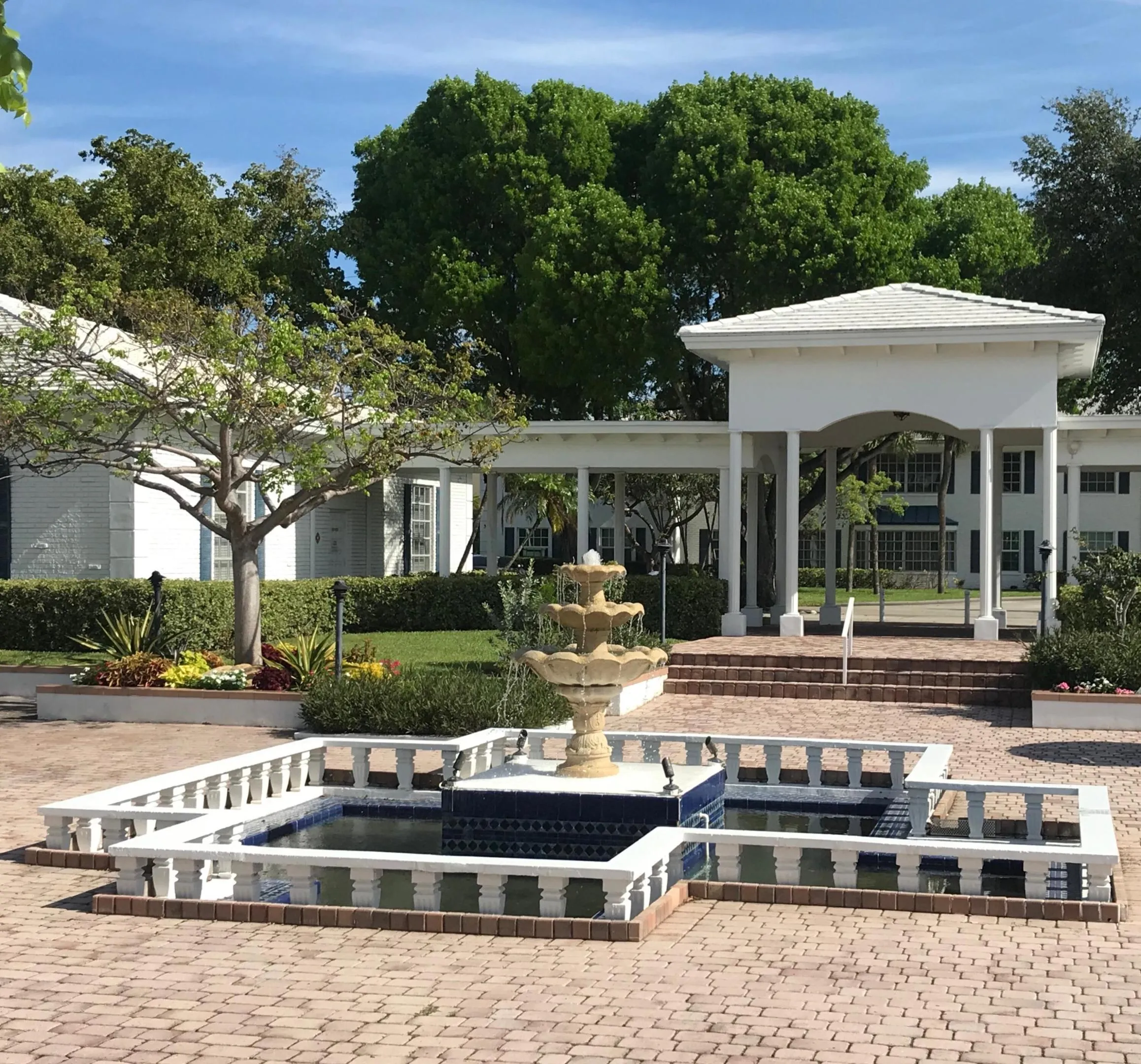 Fountain area