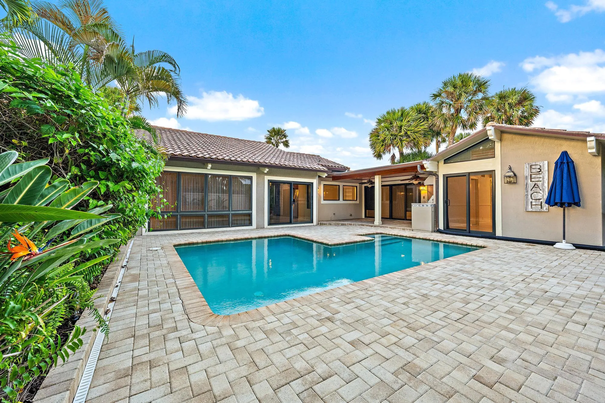 Back Exterior & Pool
