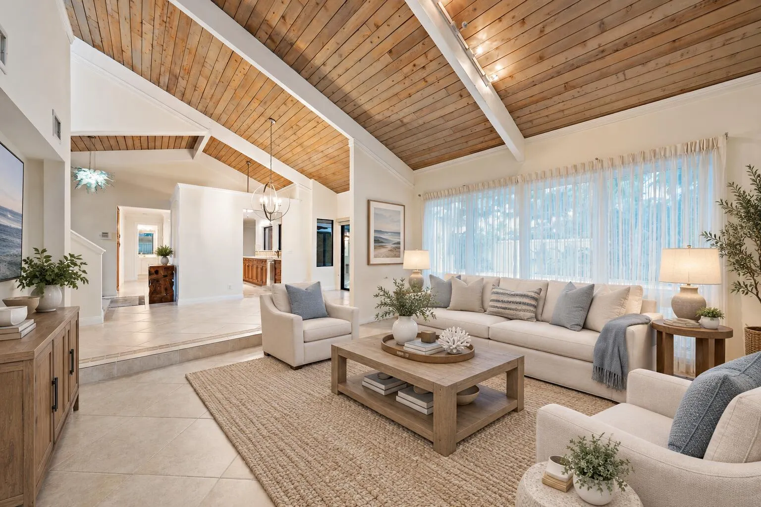 Family Room - Virtually Staged