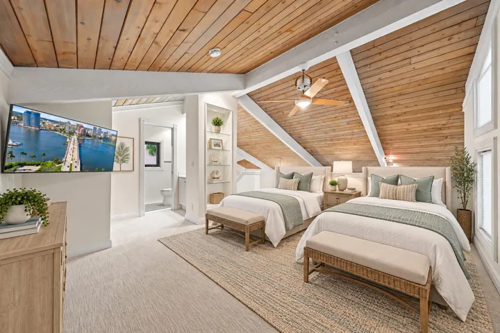 Loft Bedroom - Virtually Staged