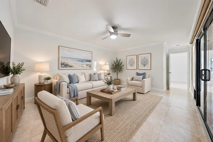 Living Room - Virtually Staged