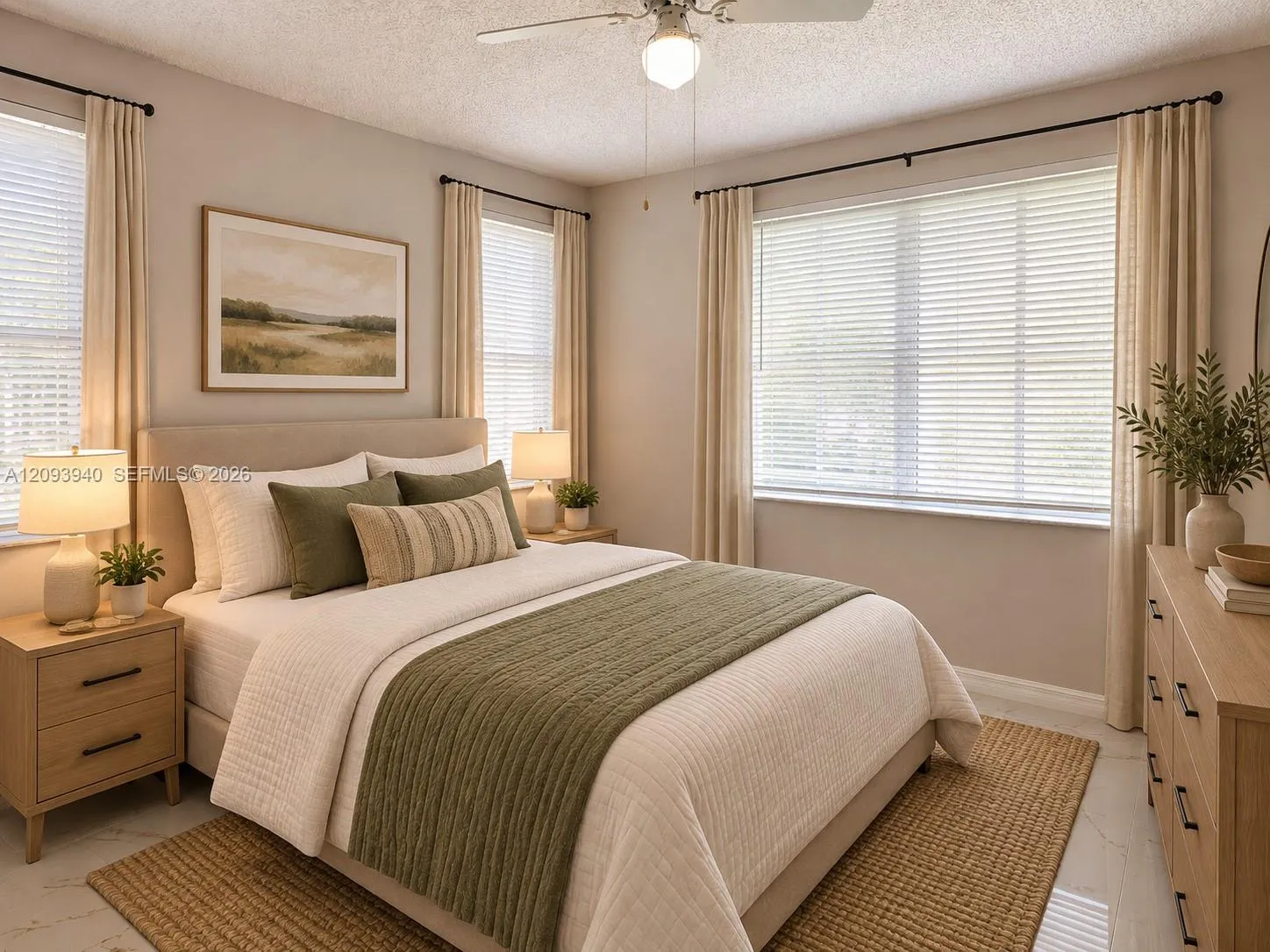 Second BedroomDIGITALLY STAGED