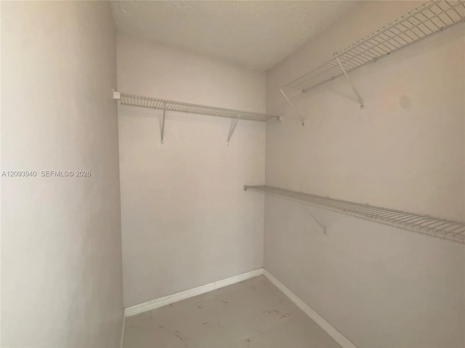 Walking Closet Second Bedroom