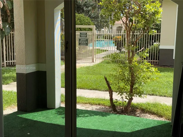 Your own patio just in front of the Clubhouse