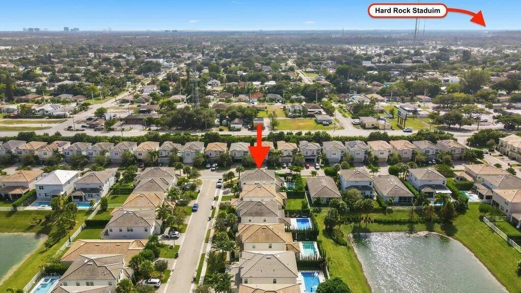 Aerial South