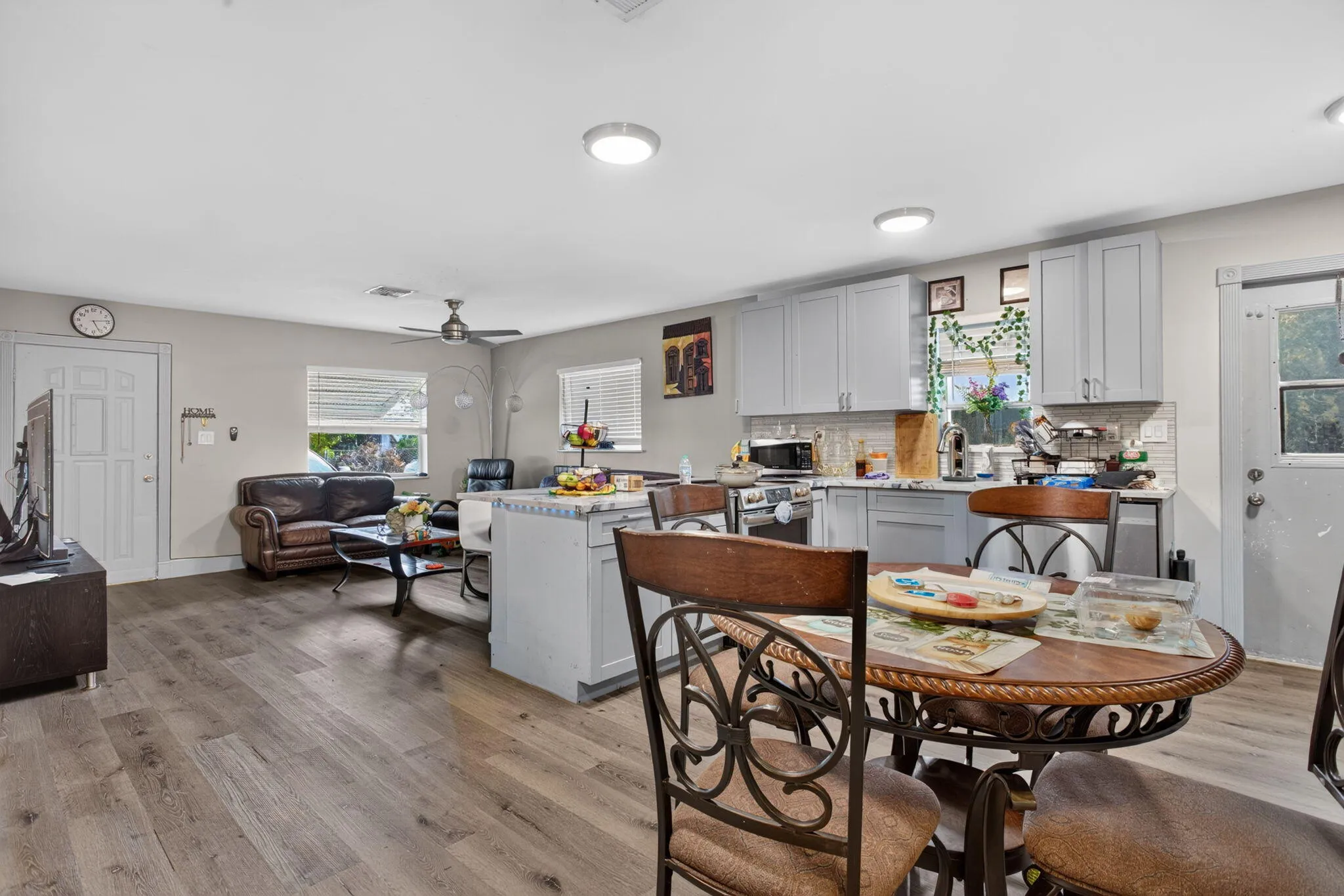Dinning and kitchen