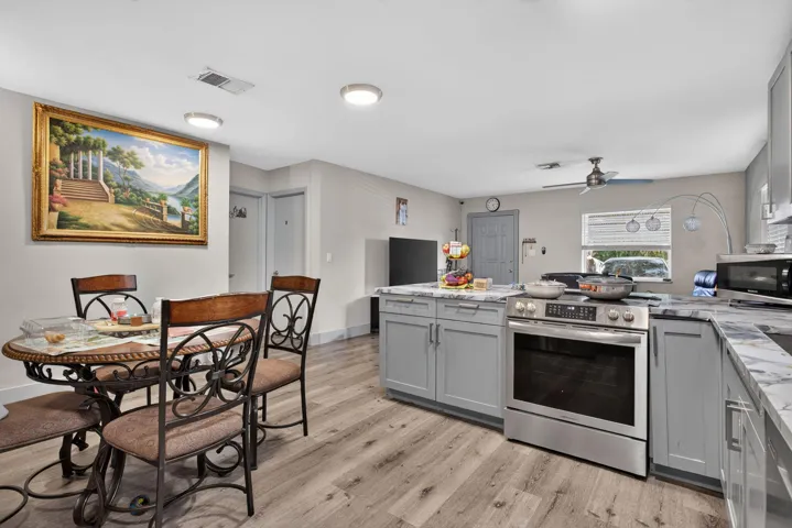 Dinning and kitchen