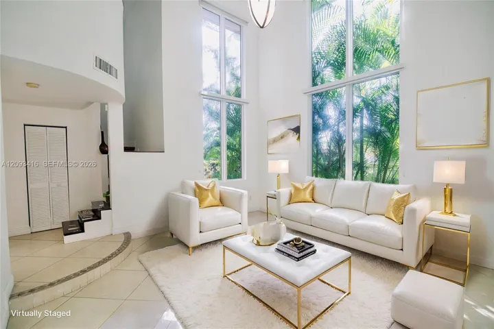 Furniture staged with AI