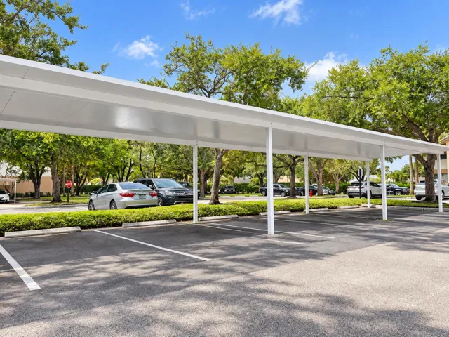 Assigned covered parking