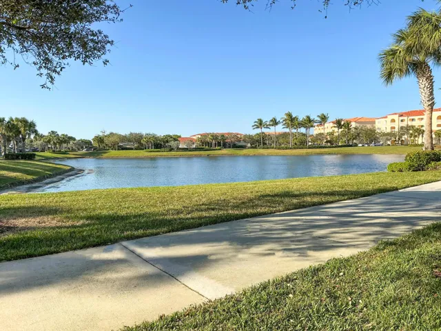 Walking paths around the ponds - great place to walk to your dogs.
