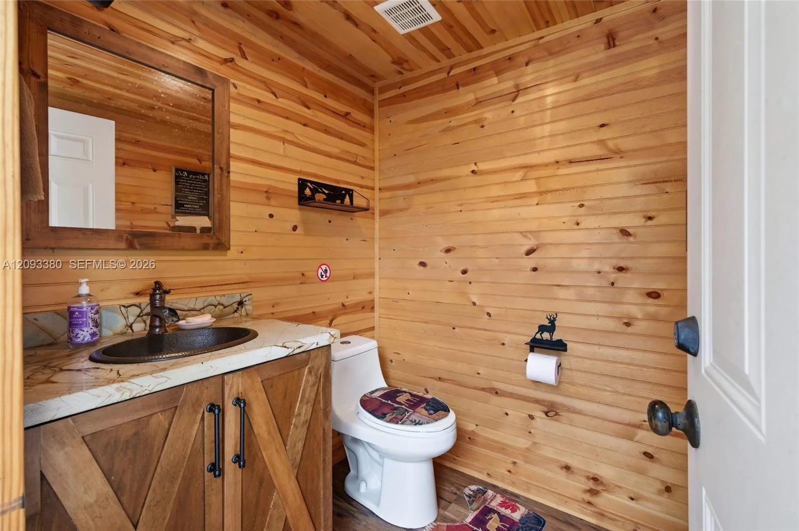 half bath- recreational room