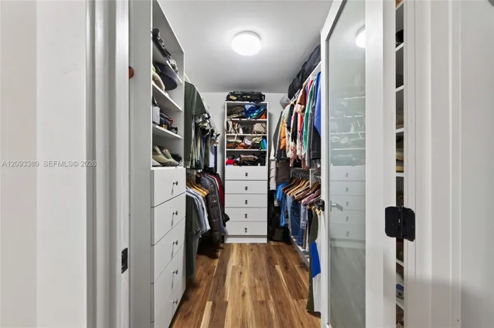 primary closet