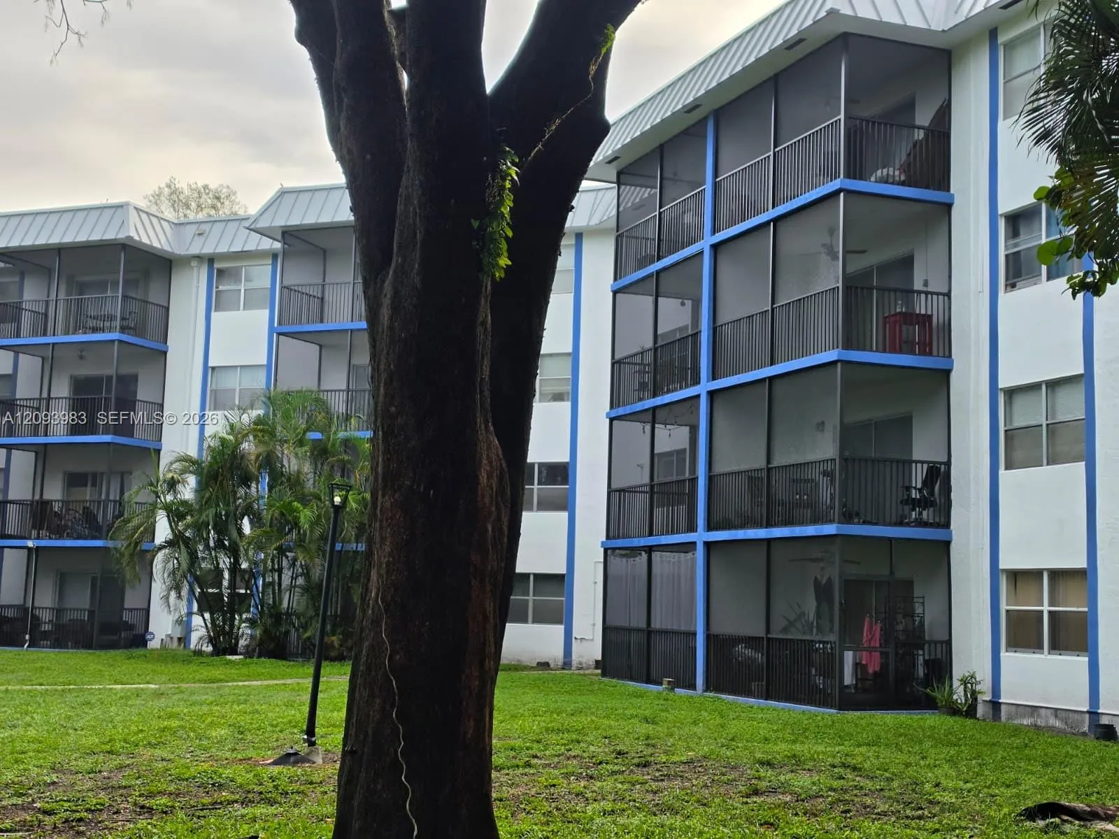 FRONT OF STRUCTURE