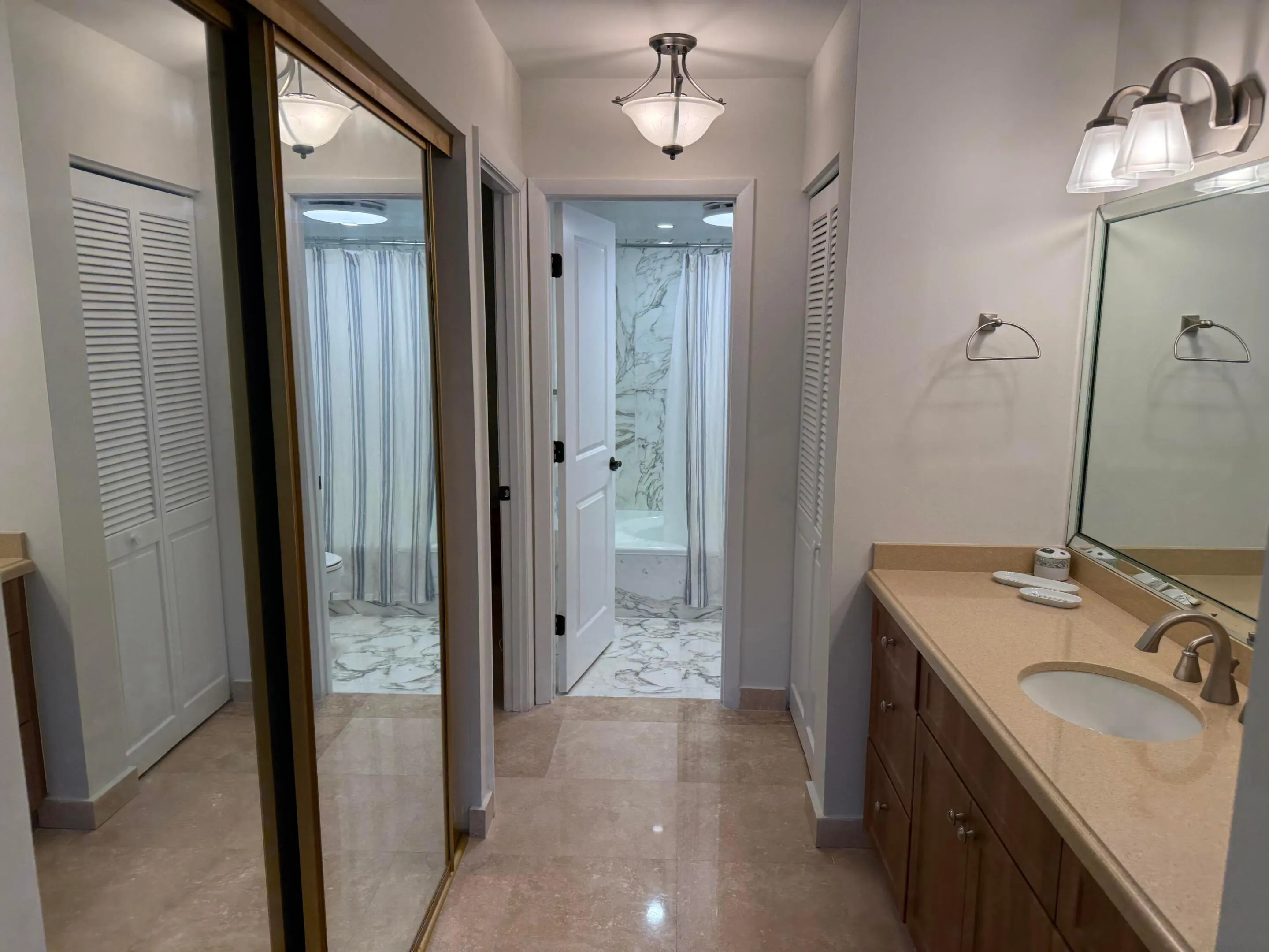 master bathroom