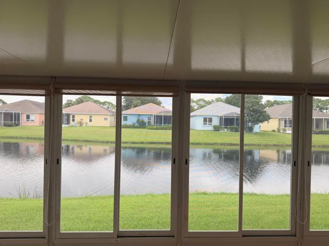 VIEW FROM PATIO