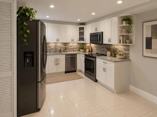 Virtually enhanced Kitchen