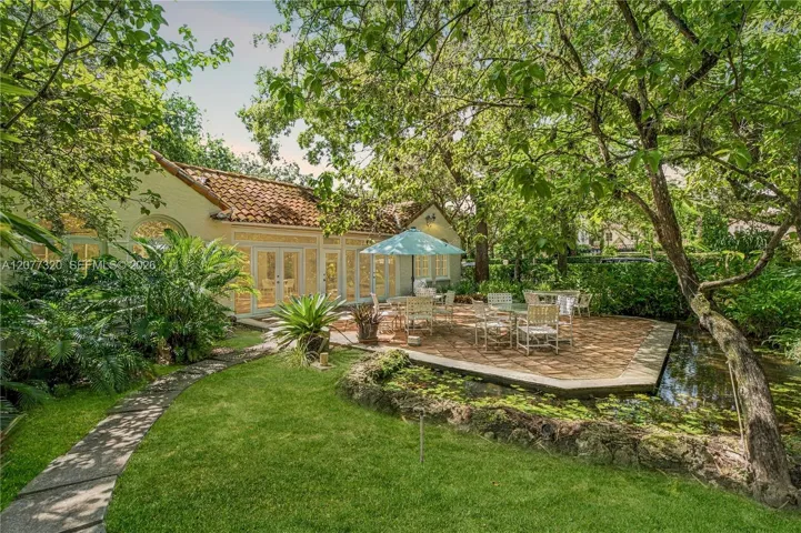 Patio & Koi Pond