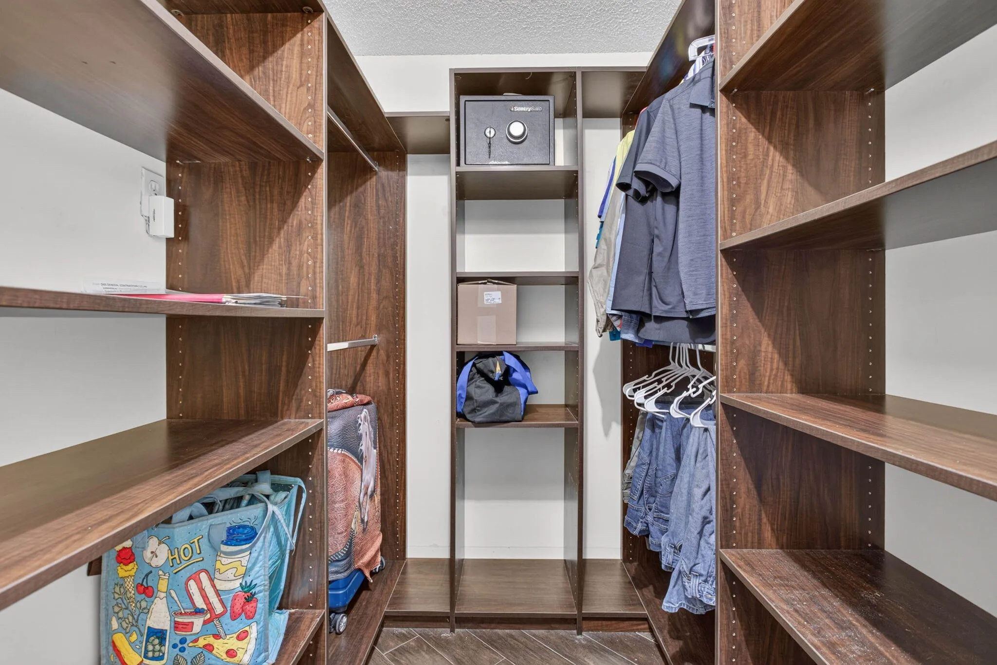 First Walk in closet main bedroom.