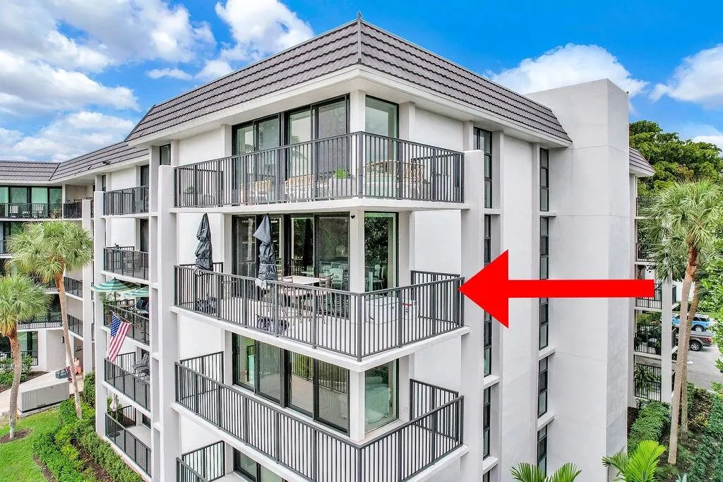Wraparound Covered Balcony with Sunny SE Exposure