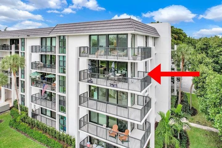 Covered Corner Wraparound Balcony