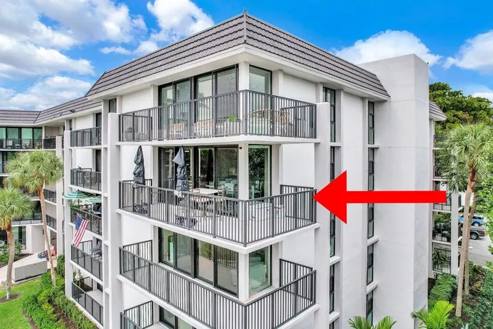 Wraparound Covered Balcony with Sunny SE Exposure