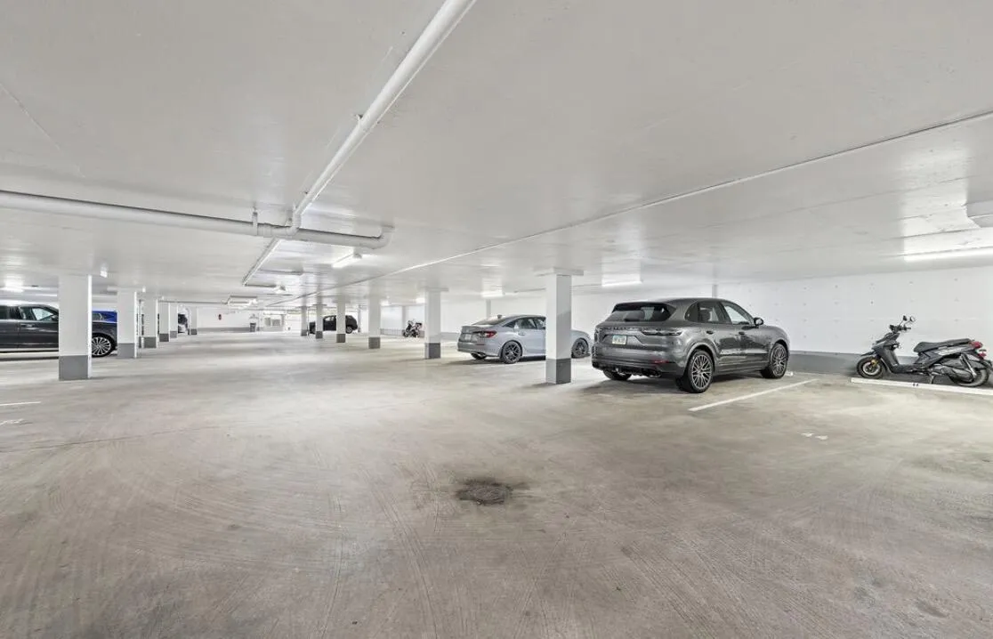 One assigned underground parking space