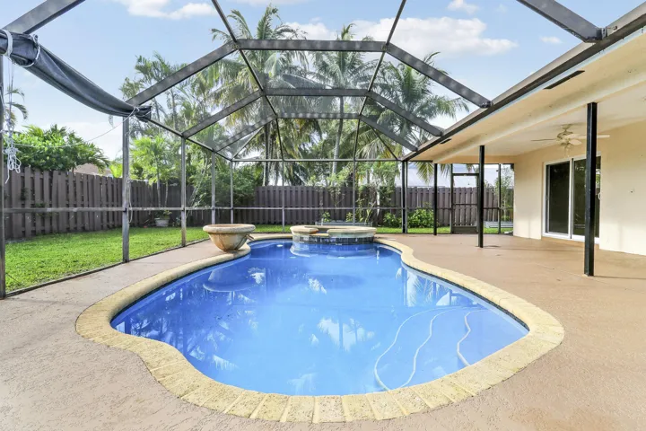 Screened in Pool