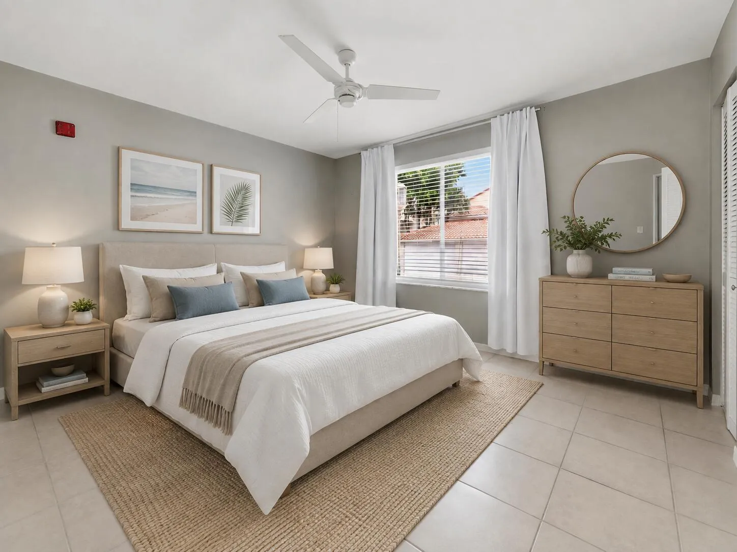 Split Floor Plan 2nd Bedroom.