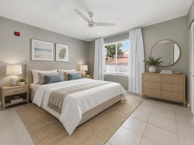 Split Floor Plan 2nd Bedroom.