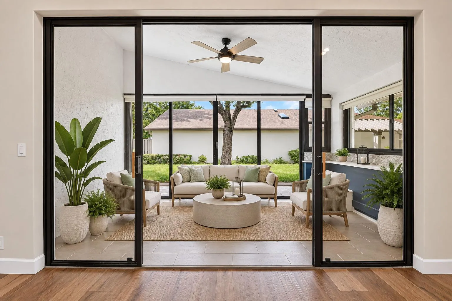 FLORIDA ROOM VIRTUALLY STAGED