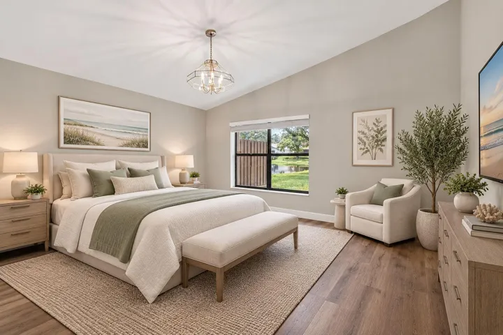 PRIMARY BDRM VIRTUALLY STAGED