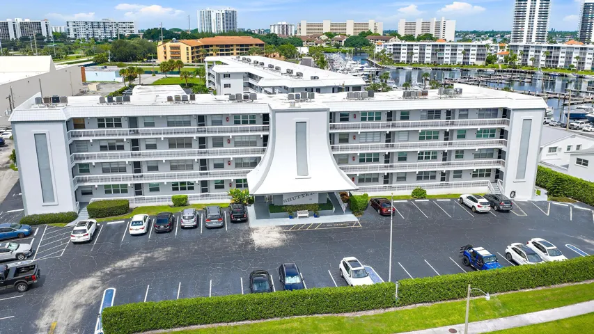 Aerial - Front of Building
