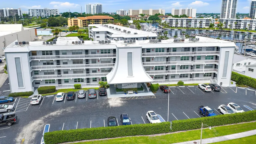 Aerial - Front of Building