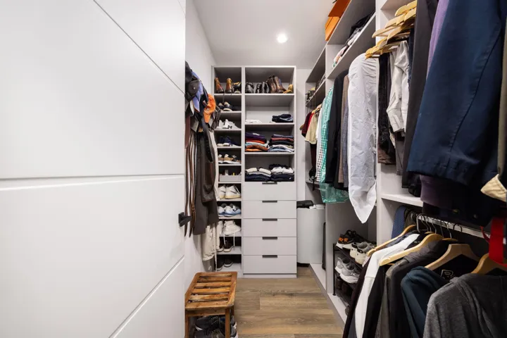 One of Two Walkn in closets primary
