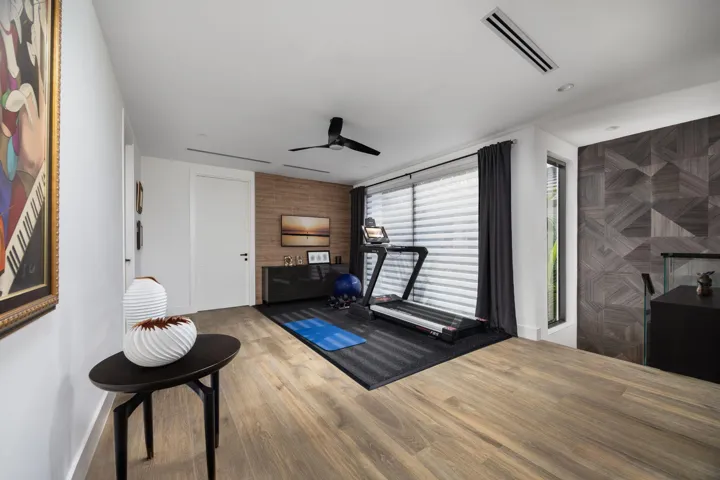 Upstairs Living Room Gym
