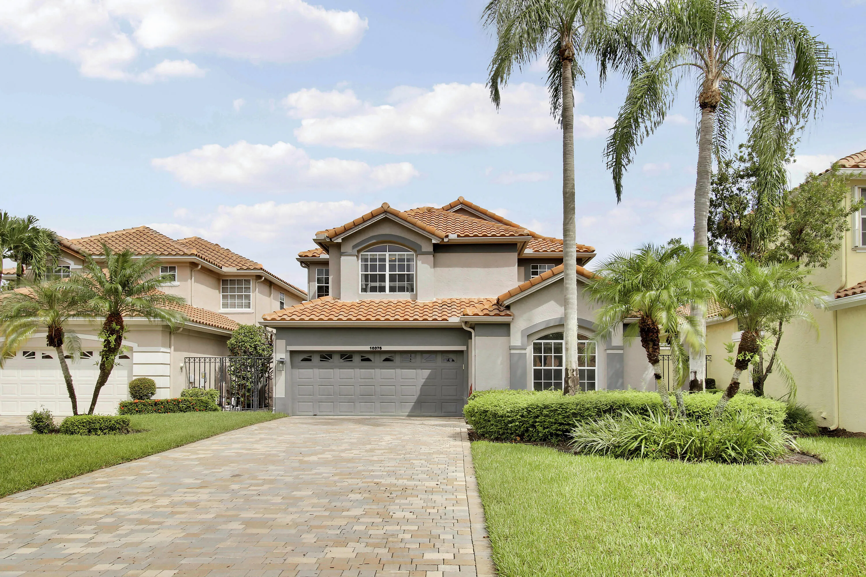 Exterior with Paver Driveway