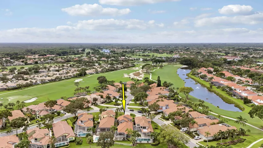 Aerial Golf View