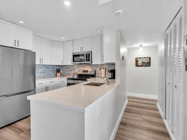 Open design kitchen