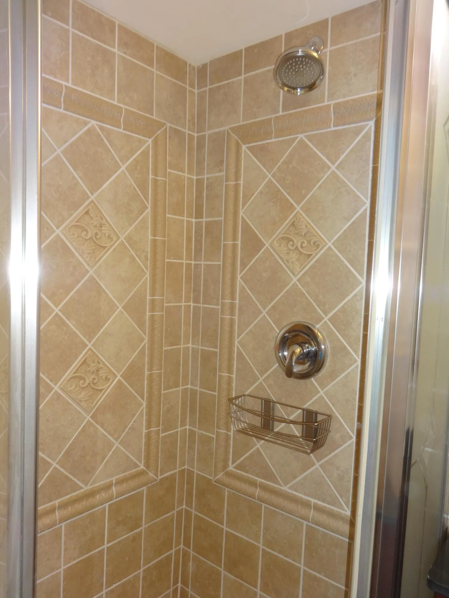 Master walk-in shower