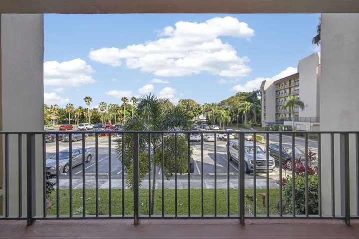 East view from condo entry door