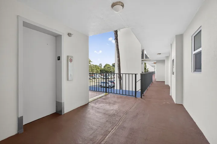 Second floor view of elevatyor