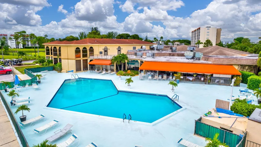 Community pool area