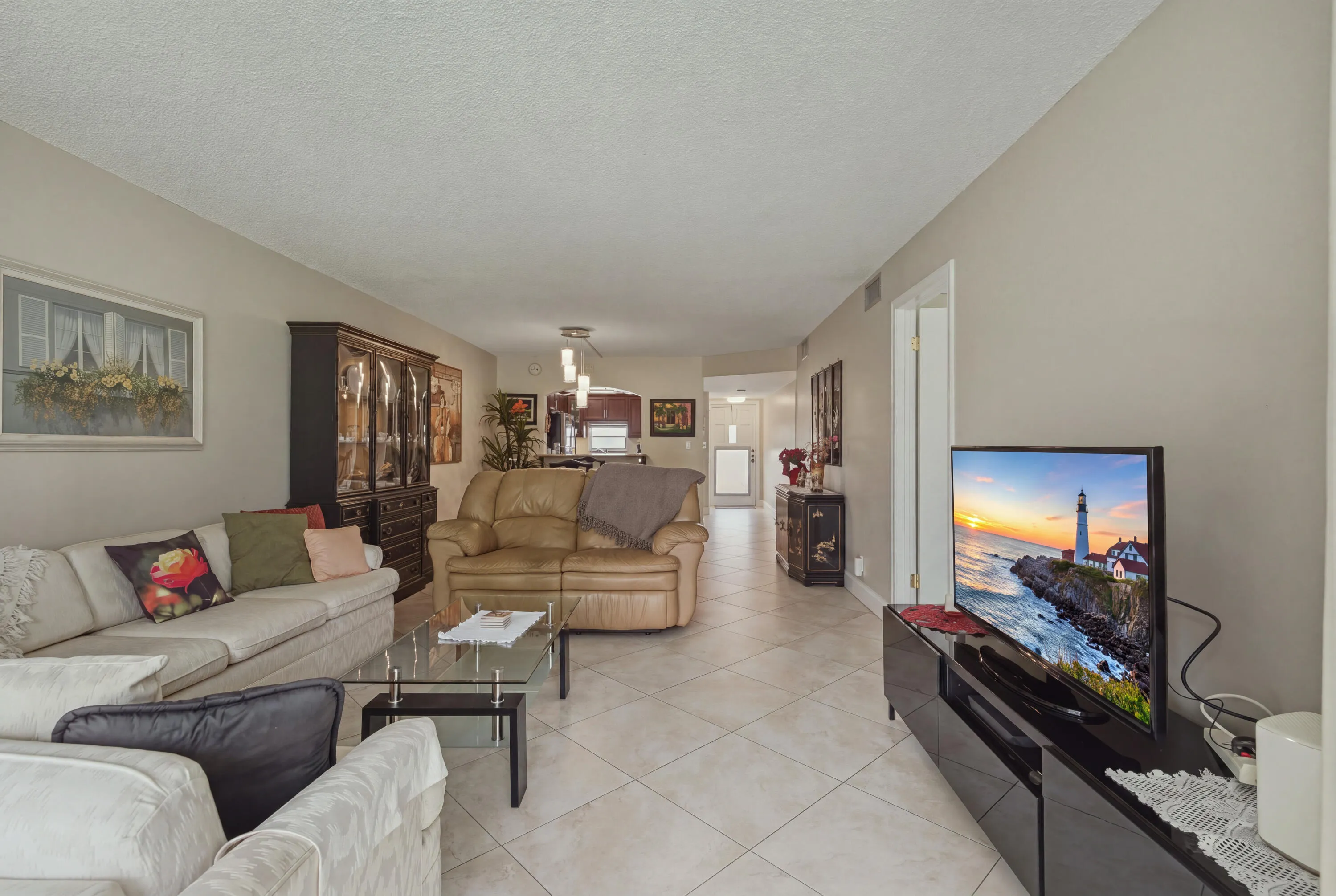 2. Living Room to Front Door