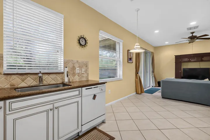 Kitchen W/Family Room View