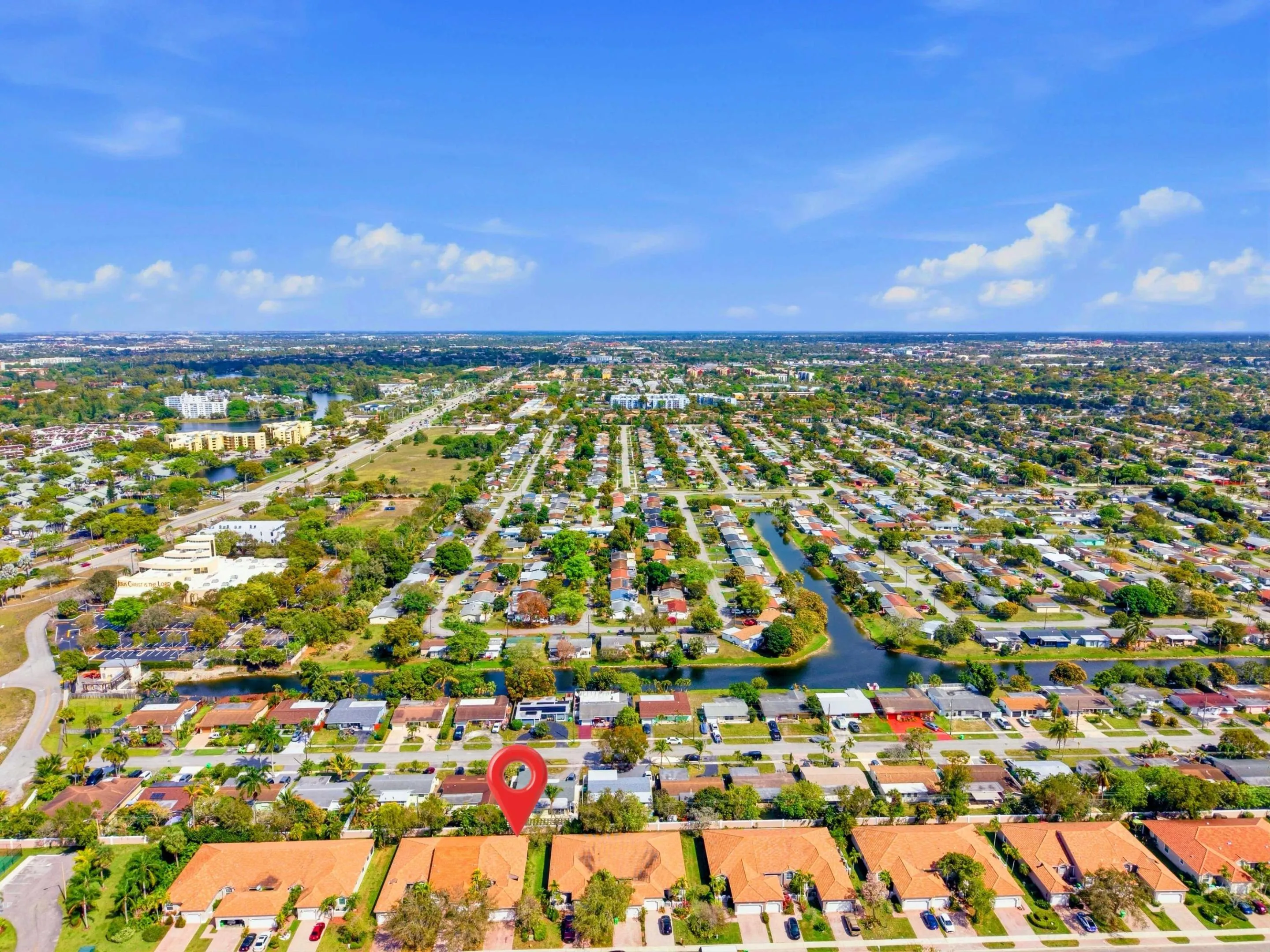 Panoramic to East