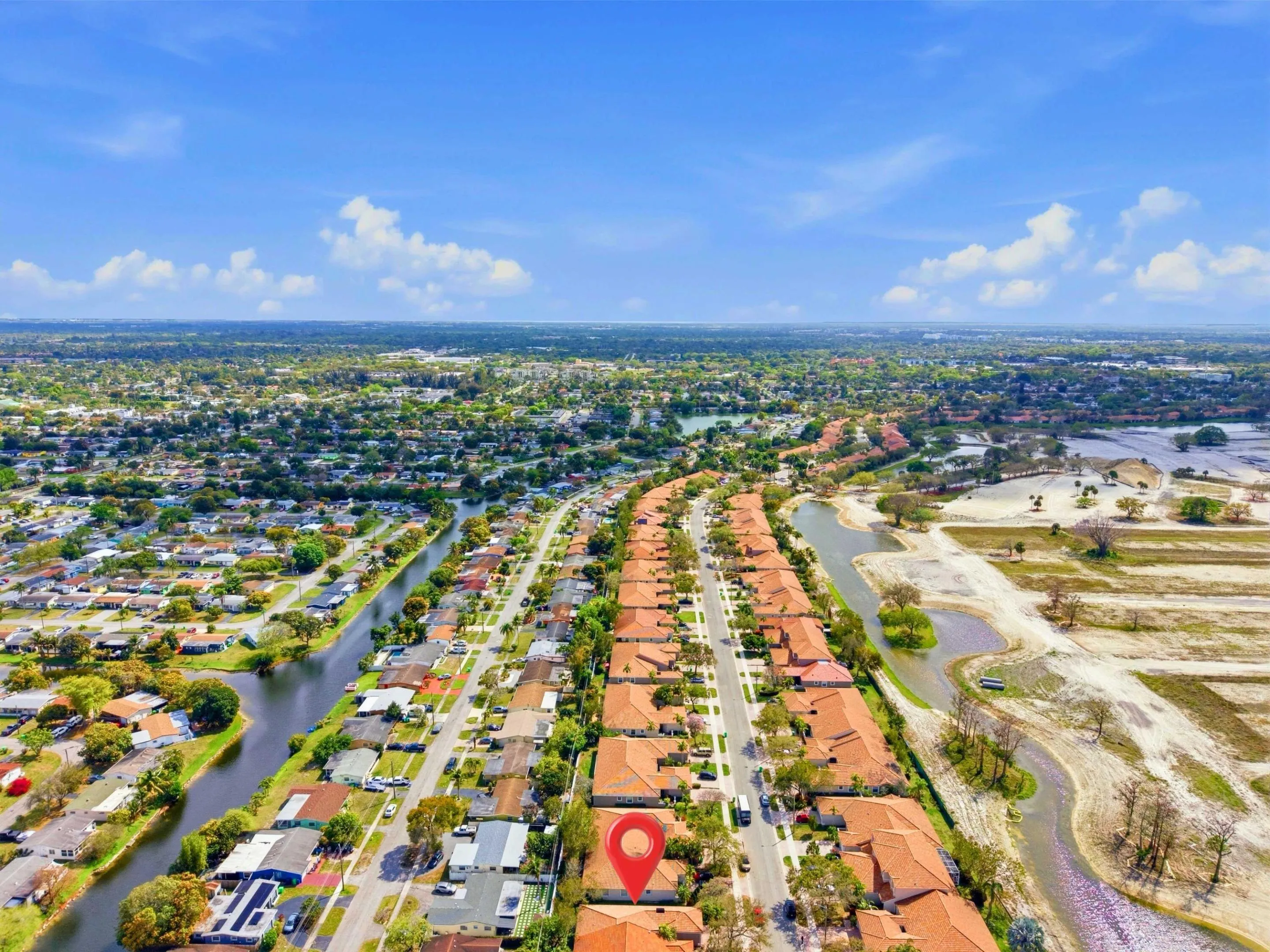 Panoramic to South